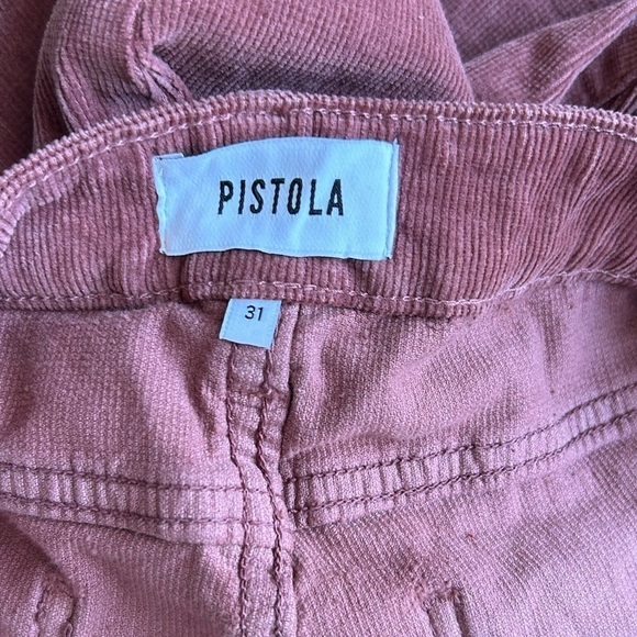 NWT Pistola Arielle skinny corduroy Jean pants salmon Mauve color Sz 31 - Picture 12 of 13